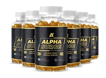 Alpha Surge 6 bottle package with free shipping and bonus offer